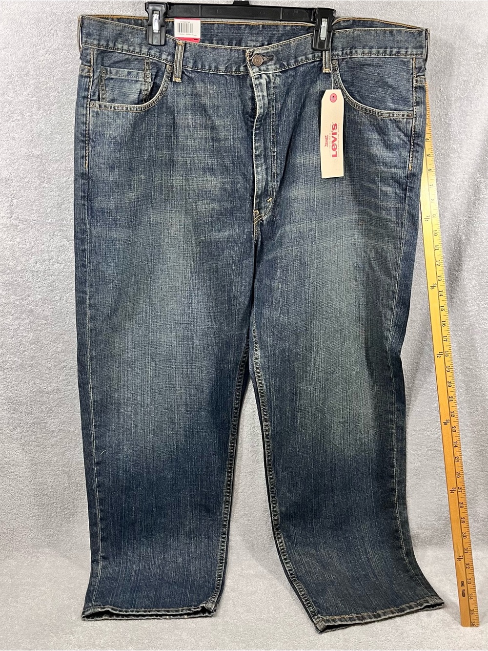 Levi's 550 Regular Fit Men's Jeans 44x29 Tapered Leg Denim Pants NWT